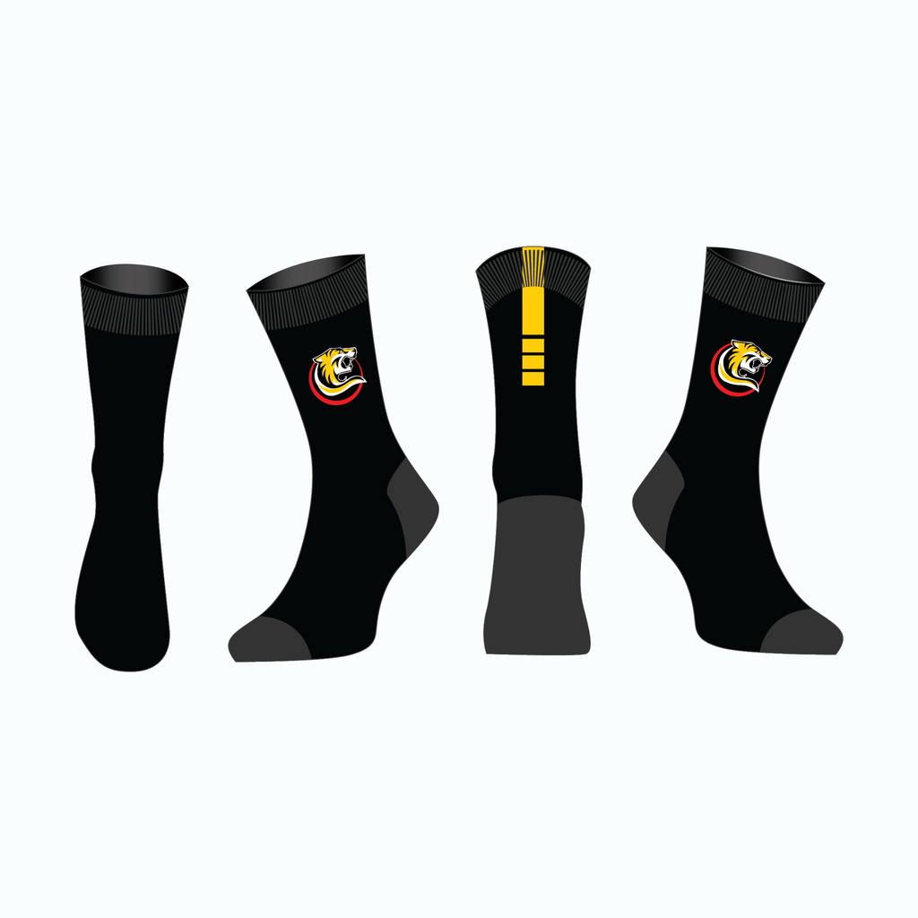 MT - Black Playing Socks